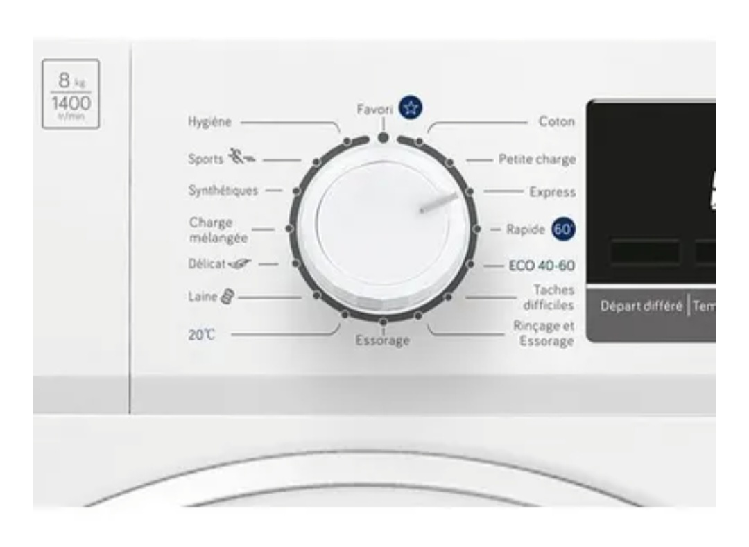 Vedette LFV284QW Lave-linge