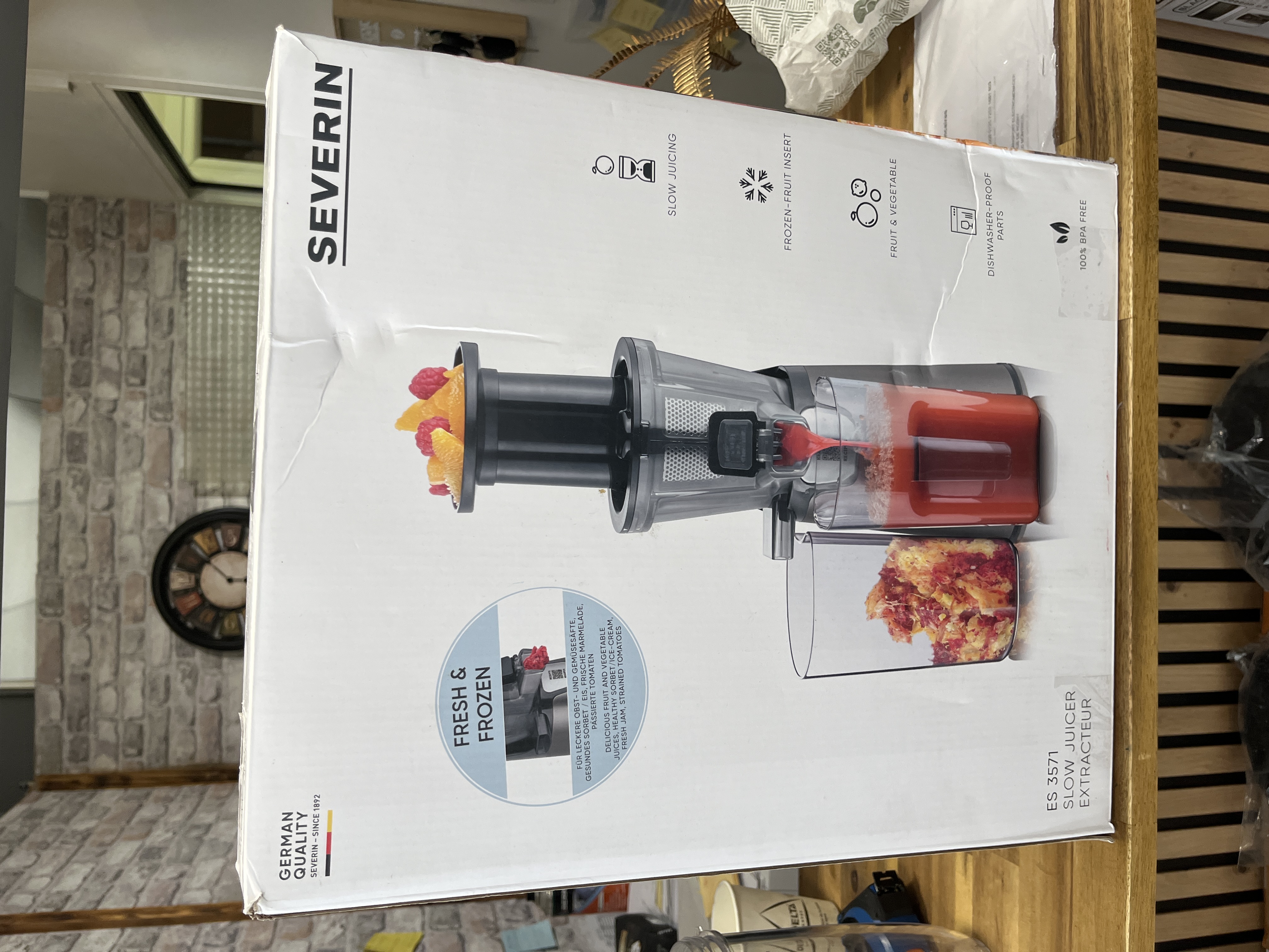Extracteur de jus SEVERIN ES3571