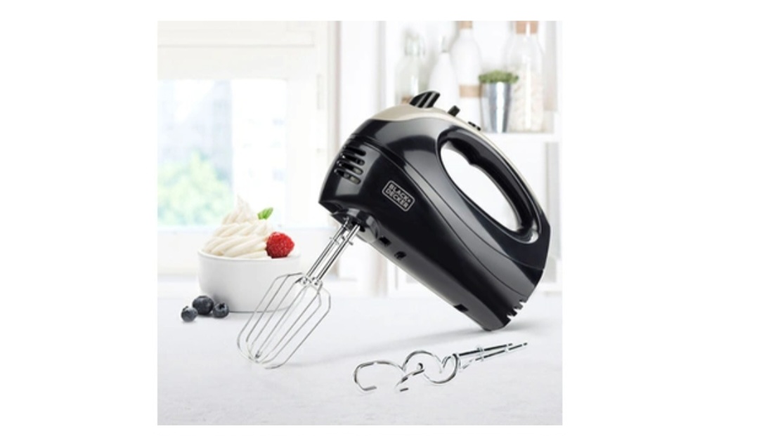 Black & Decker Batteur BXMX301E 300 W Noir