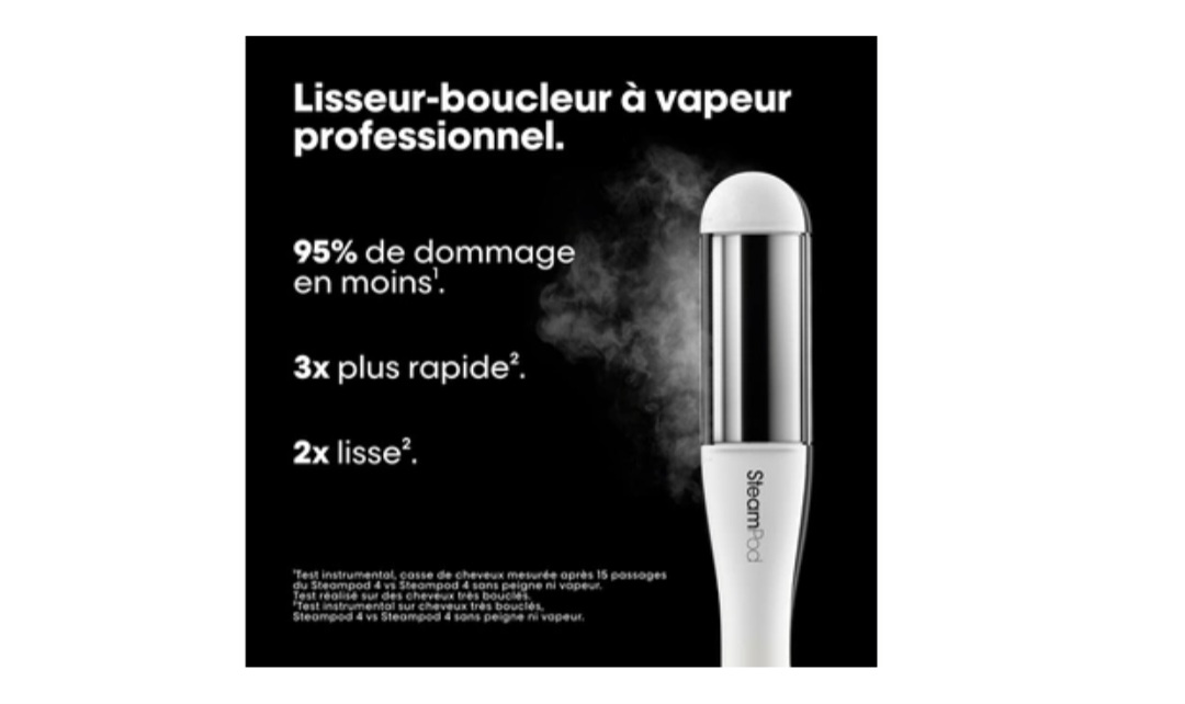 Steam Pod 4 Lisseur L’oreal Pro Lisseur-boucleur Vapeur