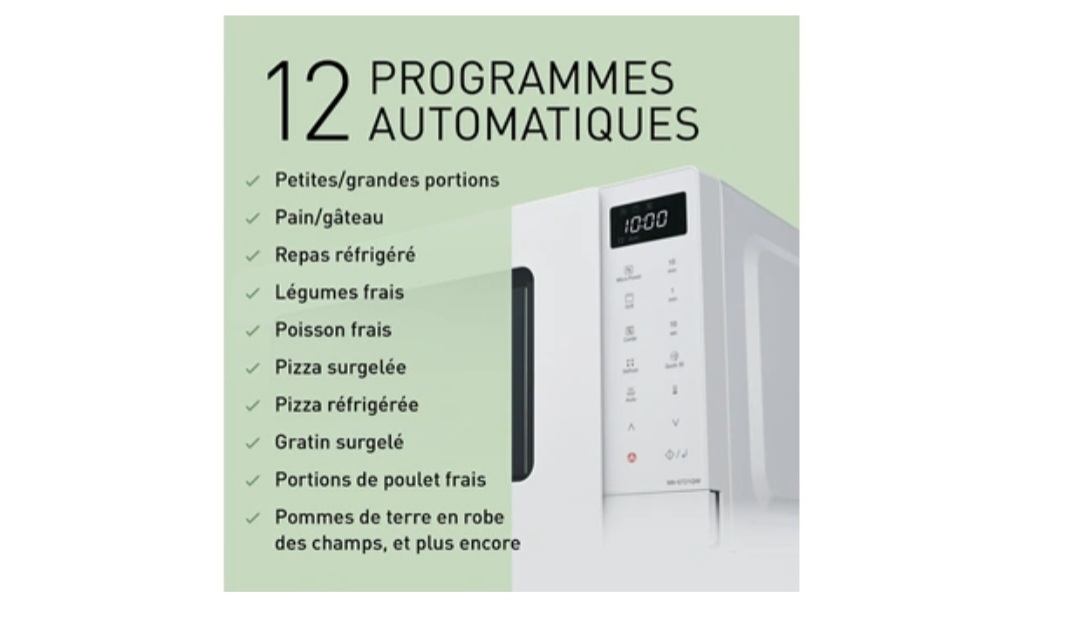 Panasonic Micro-ondes NN-GT21QWEPG