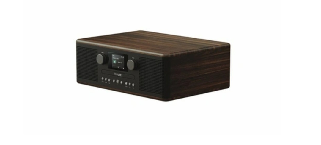 Pure Chaine HiFi  Lecteur CD stereo Bluetooth Radio Classic C-D6 noir cafe
