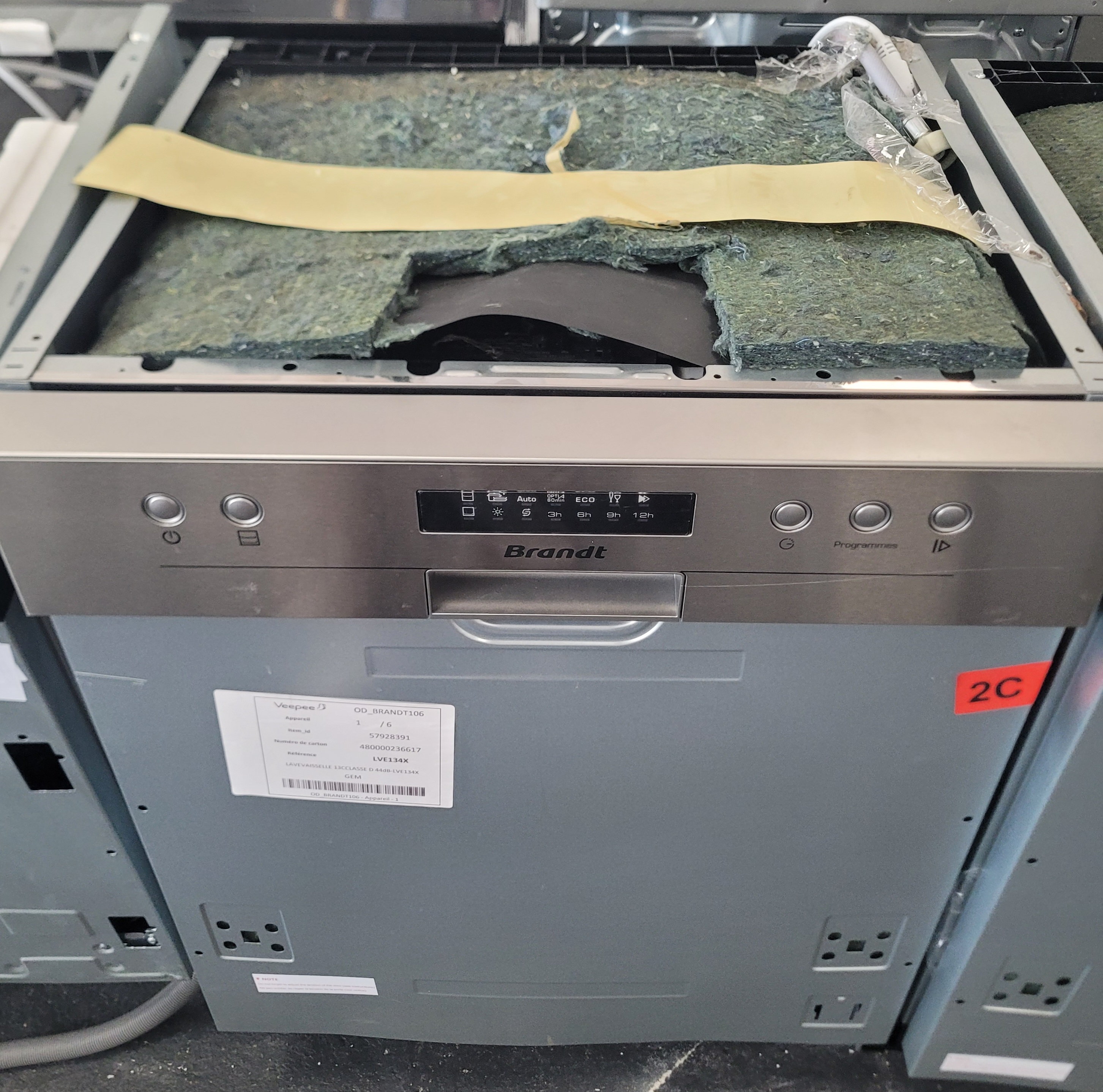 Brandt LVE134X Lave-vaisselle encastrable