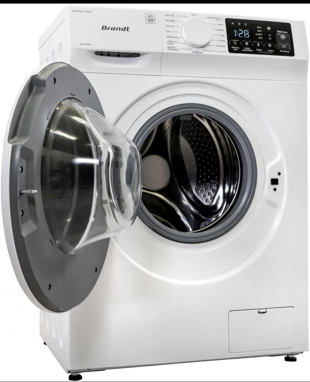 Brandt Lave Linge WFB188QWN 8KG 1400 Tr/min