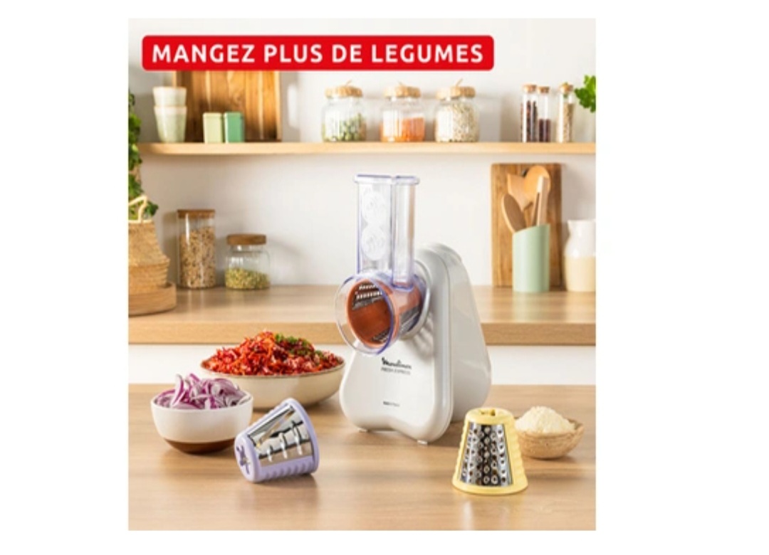 Hachoir s (75001) Moulinex Fresh Express DK853BE0 Écru