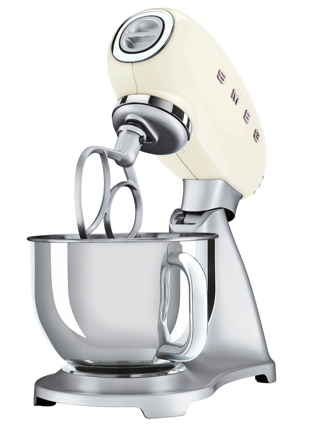 Smeg robot pâtissier SMF02SVEU gris silver