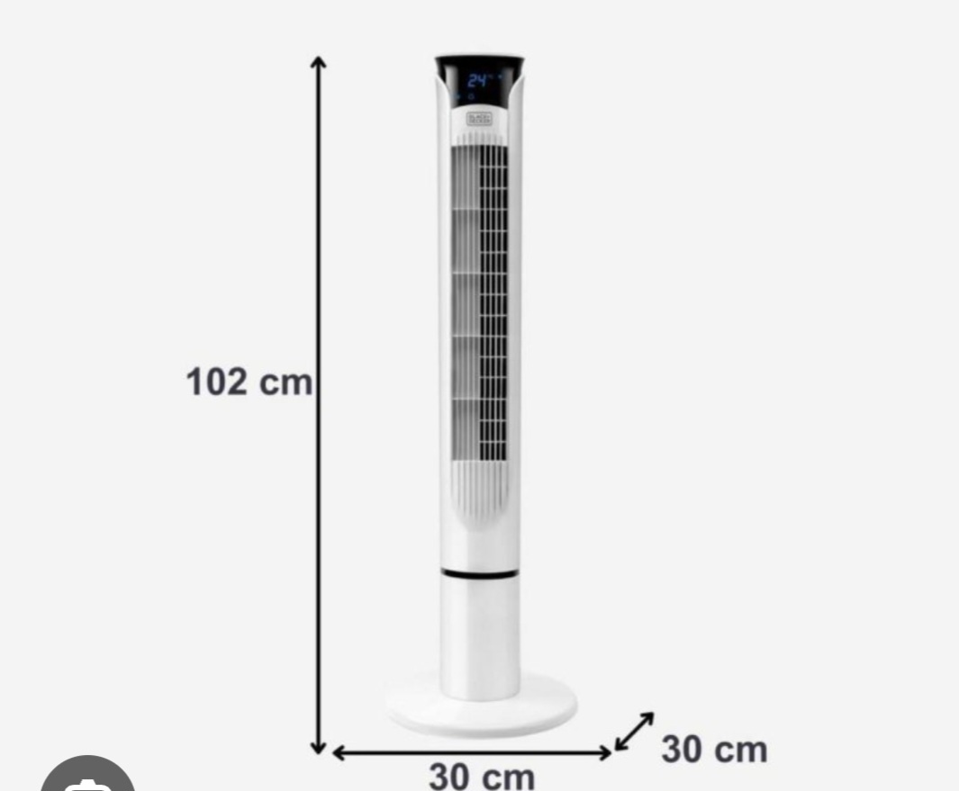 Black+Decker Bxeft48e Ventilateur Colonne