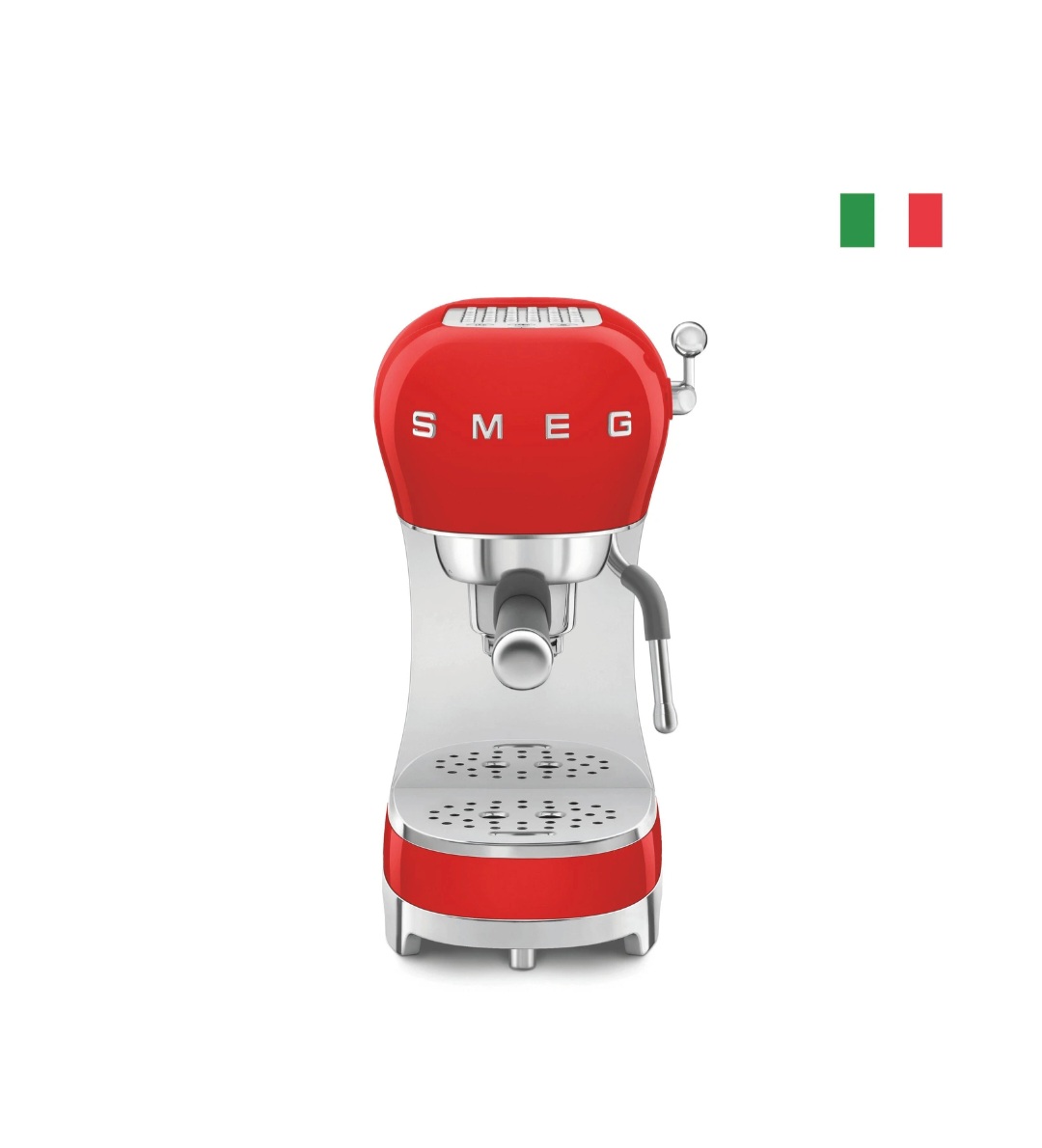 Smeg ECF02RDEU Machine à expresso rouge