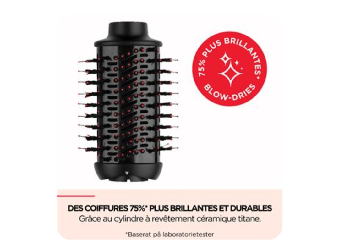 Revlon Brosse coiffante One-Step Volumiser Plus RVDR5298E Noir