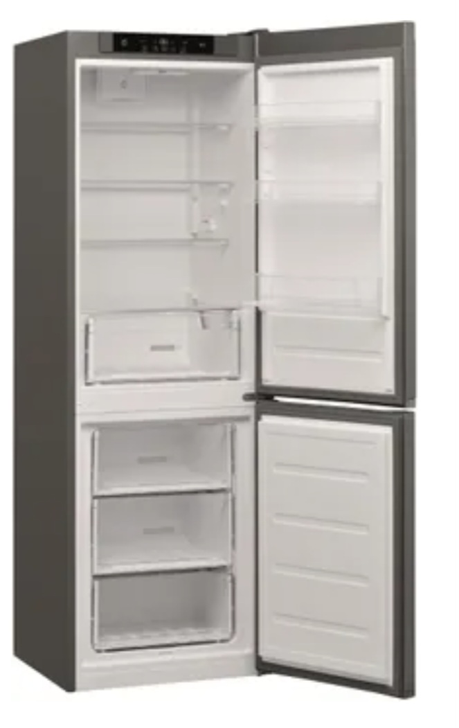 Whirlpool Réfrigérateur combiné 60cm 323l no frost inox - W9821COX2