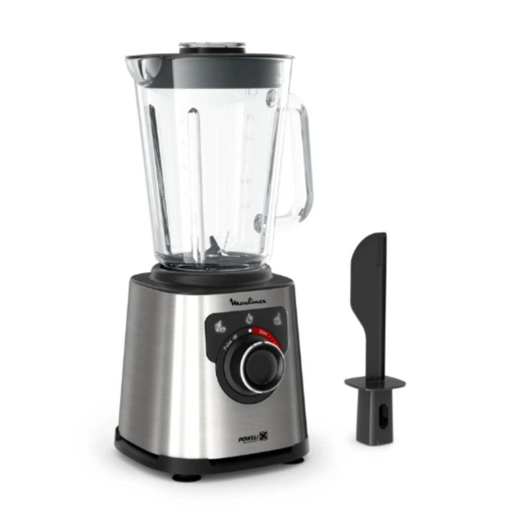 Moulinex  Blender PerfectMix+ 1200W Bol 2L Noir Métal LM871D10