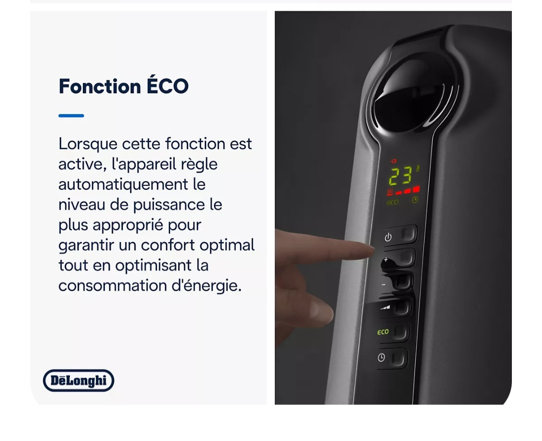 Delonghi Chauffage Bain d'huile Radia S, TRRS0920E.G