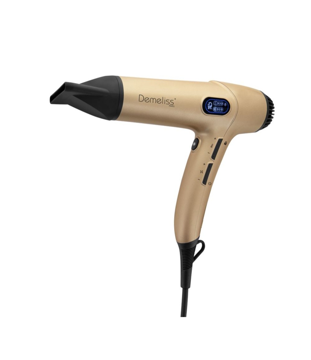 Demeliss Sèche-cheveux Saint Algue PRO SERIES Rose et Noir