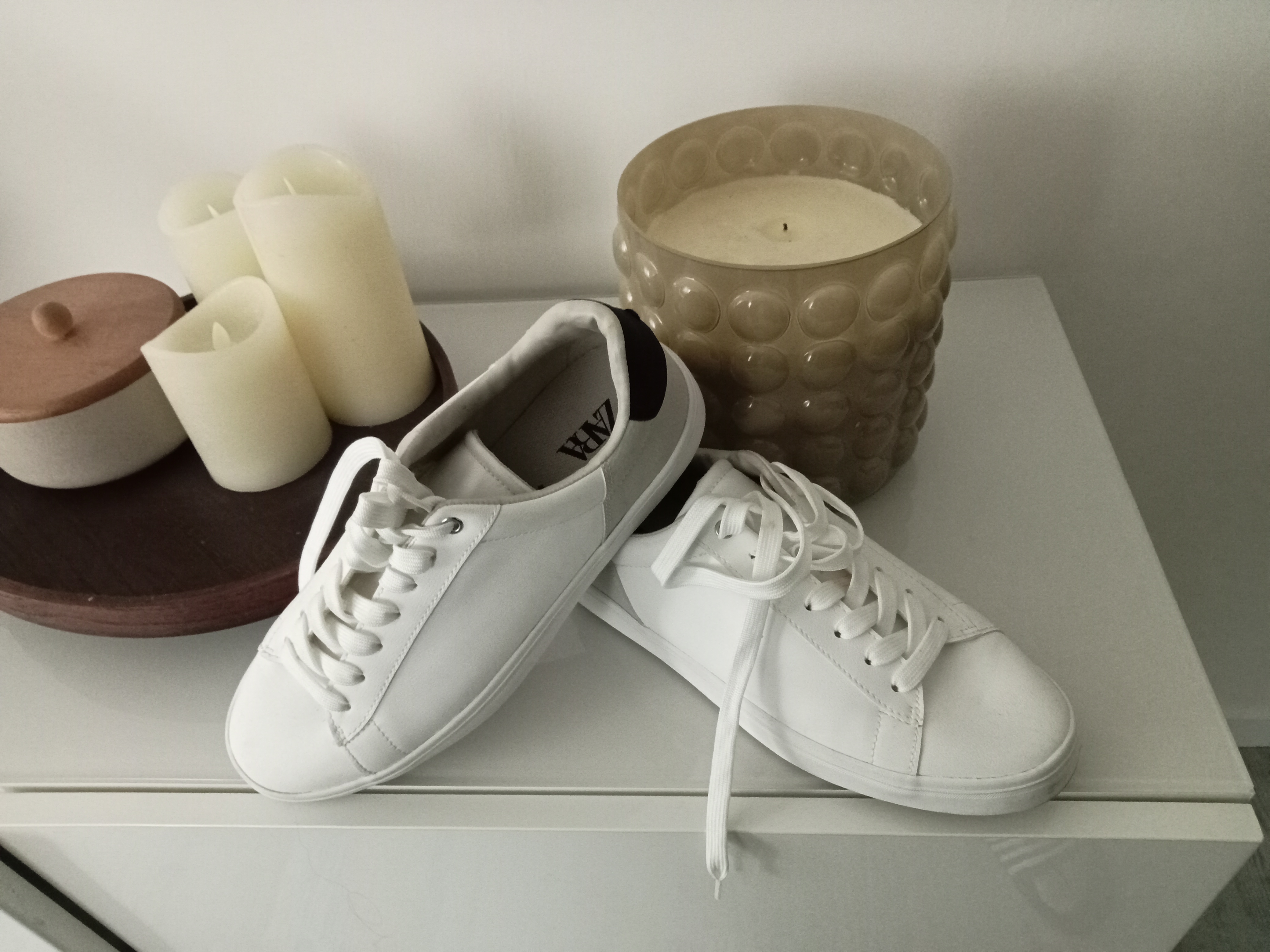 Zara Baskets 41 Blanc